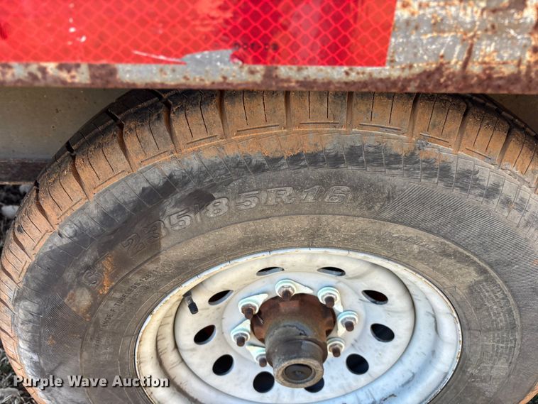 image for item ED2474 1999 Bame equipment trailer