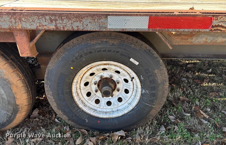 image for item ED2474 1999 Bame equipment trailer