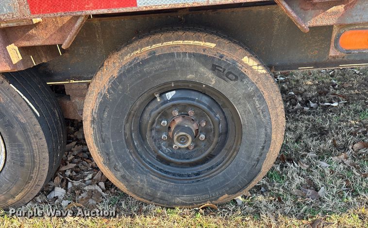 image for item ED2474 1999 Bame equipment trailer