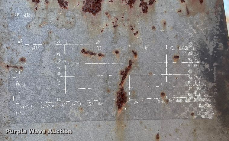 image for item ED2474 1999 Bame equipment trailer