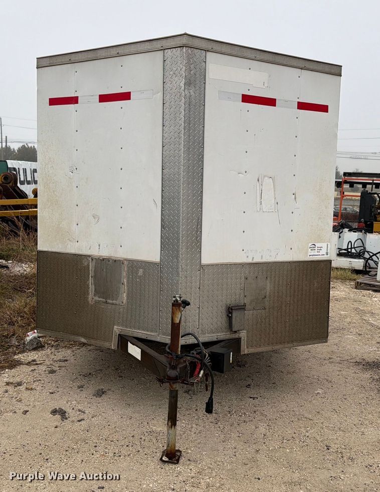 image for item ED5042 2016 Lark United VT714TA enclosed cargo trailer