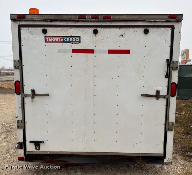 image for item ED5042 2016 Lark United VT714TA enclosed cargo trailer