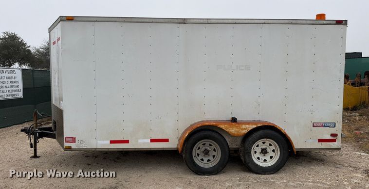 image for item ED5042 2016 Lark United VT714TA enclosed cargo trailer