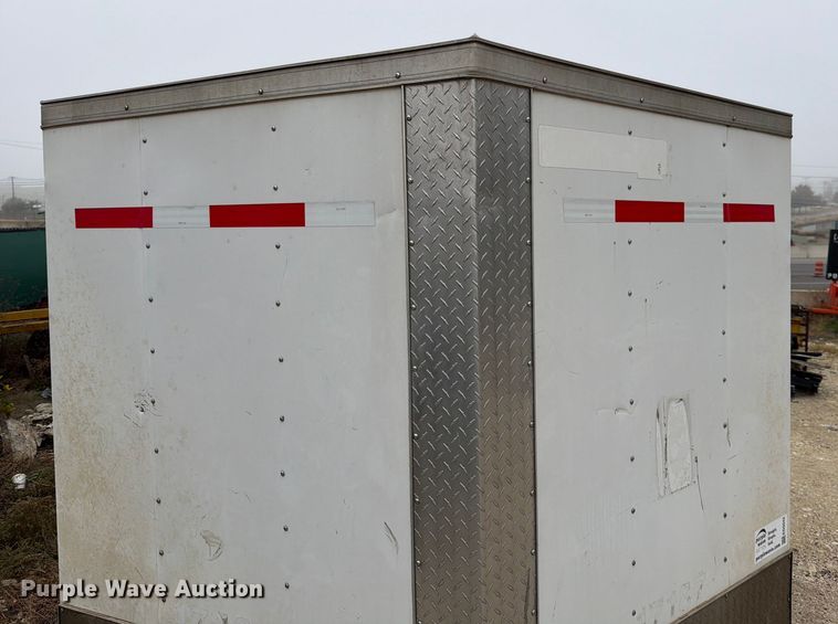 image for item ED5042 2016 Lark United VT714TA enclosed cargo trailer