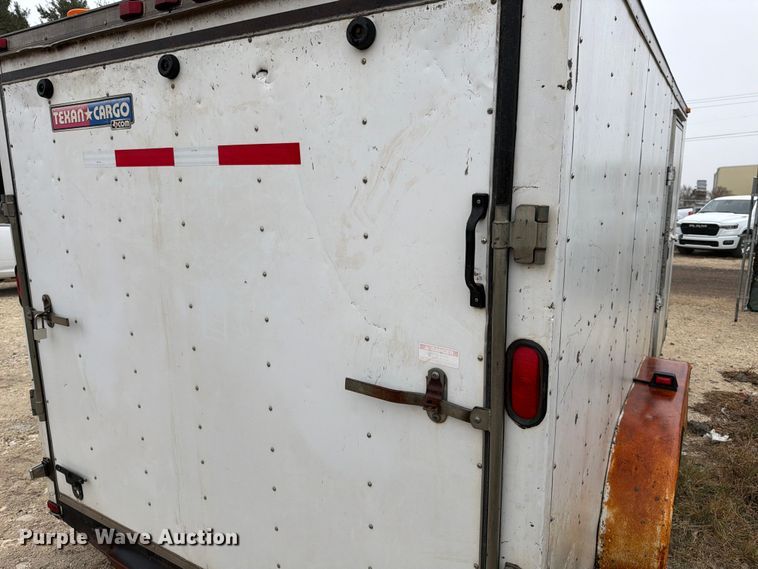 image for item ED5042 2016 Lark United VT714TA enclosed cargo trailer