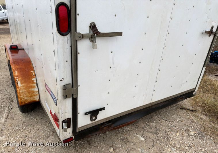 image for item ED5042 2016 Lark United VT714TA enclosed cargo trailer