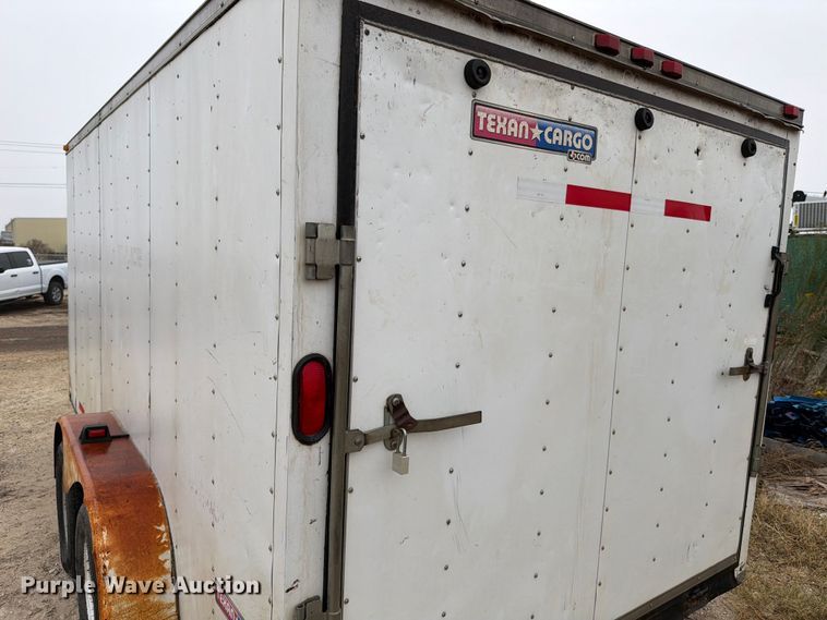 image for item ED5042 2016 Lark United VT714TA enclosed cargo trailer