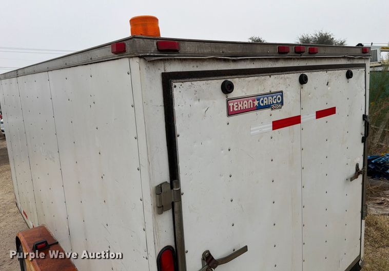 image for item ED5042 2016 Lark United VT714TA enclosed cargo trailer