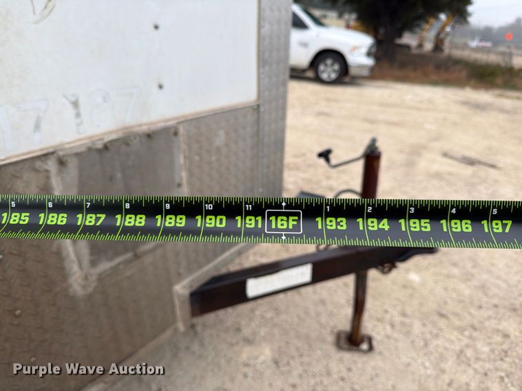 image for item ED5042 2016 Lark United VT714TA enclosed cargo trailer