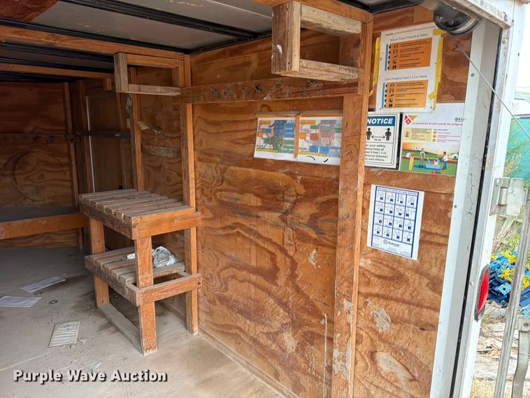 image for item ED5042 2016 Lark United VT714TA enclosed cargo trailer