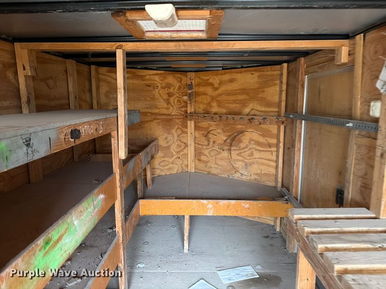 image for item ED5042 2016 Lark United VT714TA enclosed cargo trailer
