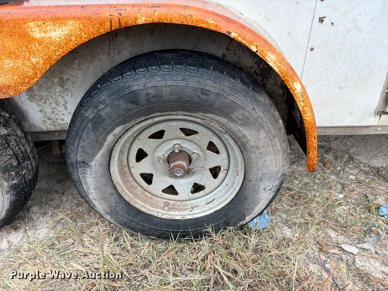 image for item ED5042 2016 Lark United VT714TA enclosed cargo trailer