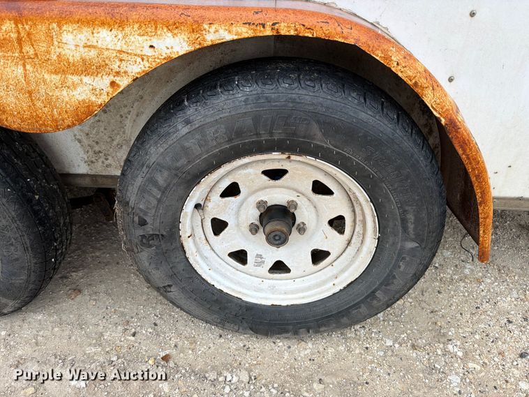 image for item ED5042 2016 Lark United VT714TA enclosed cargo trailer