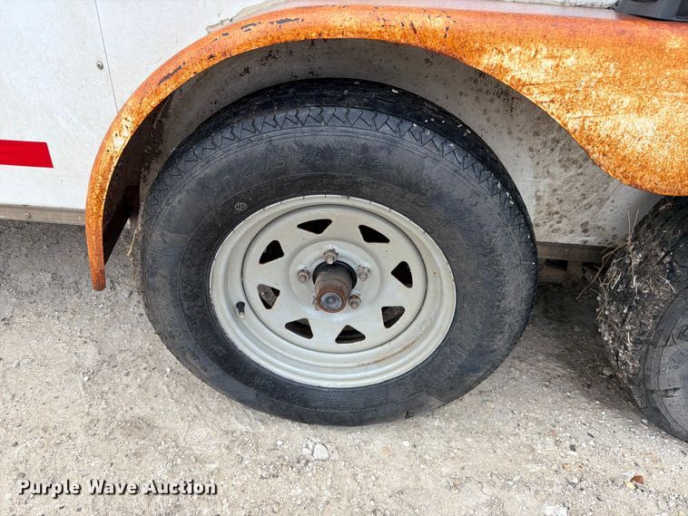 image for item ED5042 2016 Lark United VT714TA enclosed cargo trailer