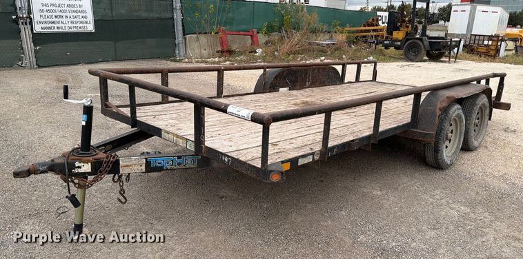 image for item ED5043 2017 Top Hat Industries EP16X6.5-6E-C utility trailer