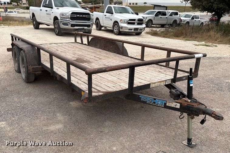 image for item ED5043 2017 Top Hat Industries EP16X6.5-6E-C utility trailer