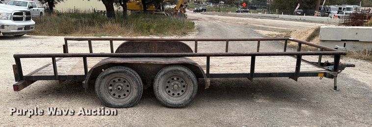 image for item ED5043 2017 Top Hat Industries EP16X6.5-6E-C utility trailer