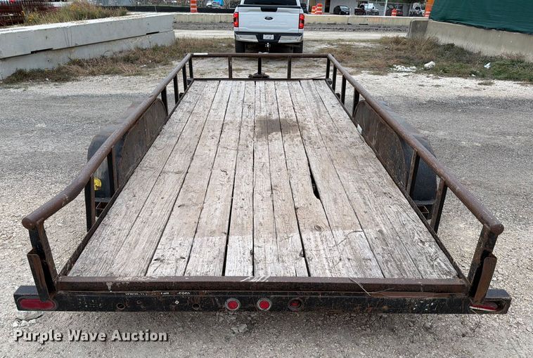 image for item ED5043 2017 Top Hat Industries EP16X6.5-6E-C utility trailer