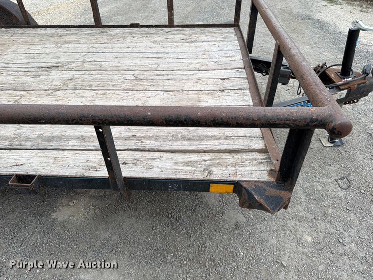 image for item ED5043 2017 Top Hat Industries EP16X6.5-6E-C utility trailer