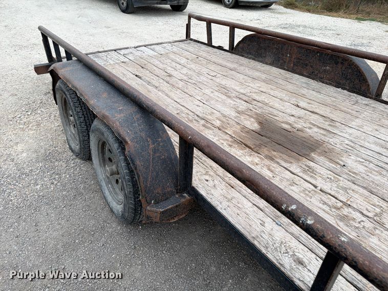 image for item ED5043 2017 Top Hat Industries EP16X6.5-6E-C utility trailer