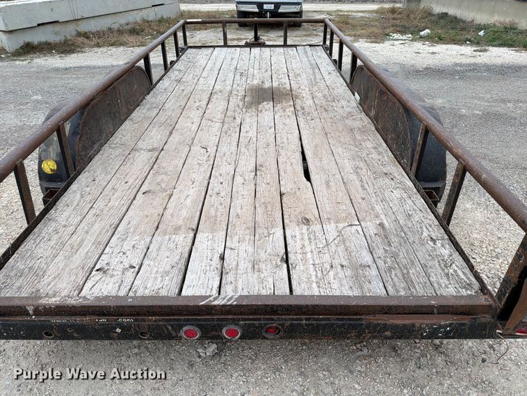 image for item ED5043 2017 Top Hat Industries EP16X6.5-6E-C utility trailer