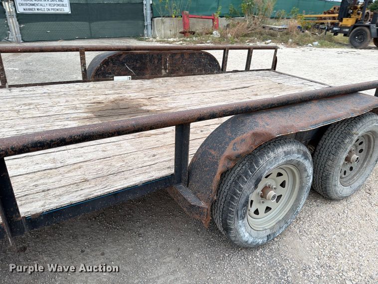 image for item ED5043 2017 Top Hat Industries EP16X6.5-6E-C utility trailer