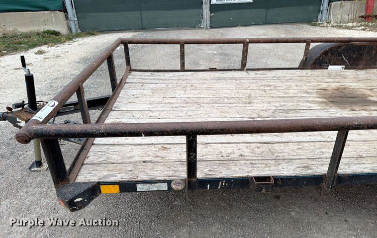 image for item ED5043 2017 Top Hat Industries EP16X6.5-6E-C utility trailer