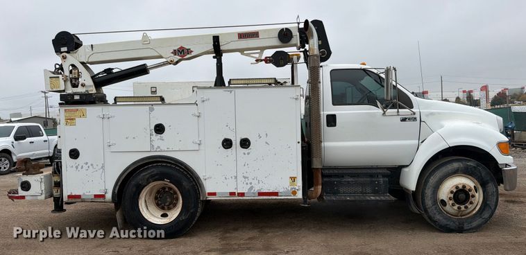 image for item ED5086 2015 Ford F750 Super Duty utility / service truck