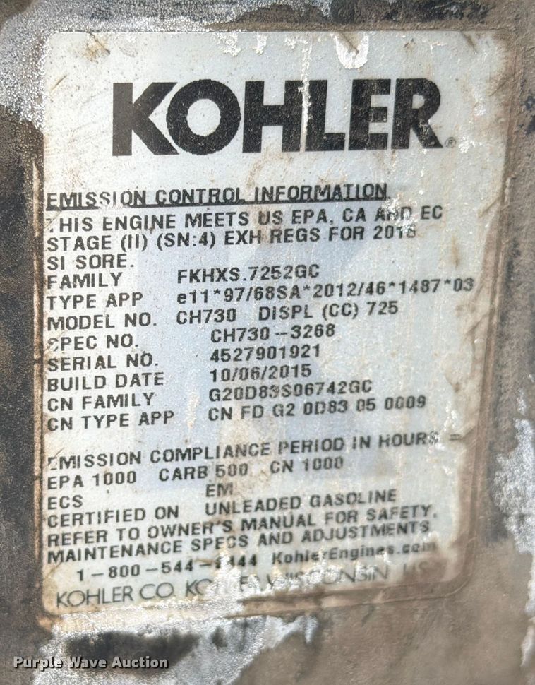 image for item ED5086 2015 Ford F750 Super Duty utility / service truck