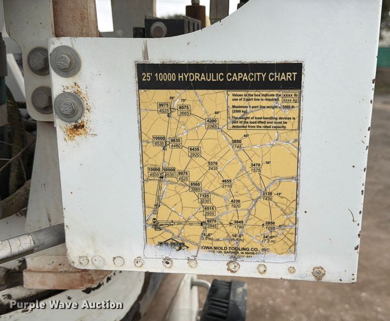 image for item ED5086 2015 Ford F750 Super Duty utility / service truck