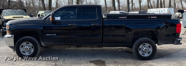 image for item ED5097 2016 Chevrolet 2500HD Ext. Cab pickup truck