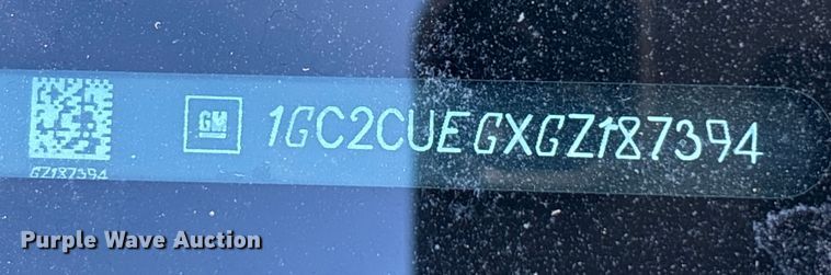 image for item ED5097 2016 Chevrolet 2500HD Ext. Cab pickup truck