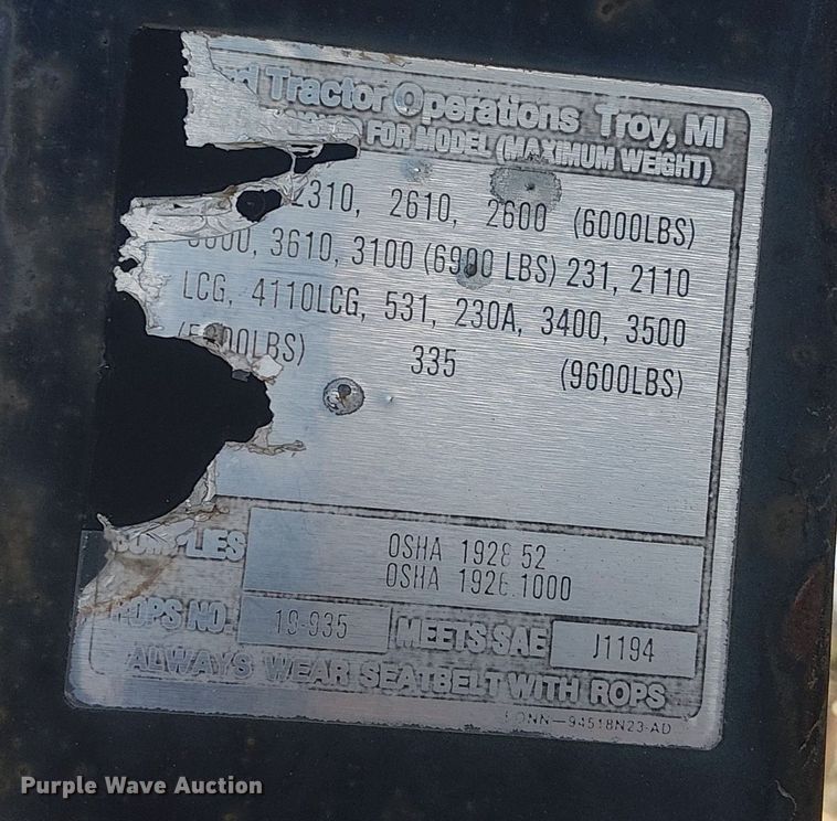 image for item EE1447 Ford 3600 tractor