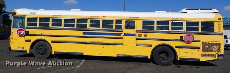 image for item EE4999 2004 Thomas Built HDX school bus