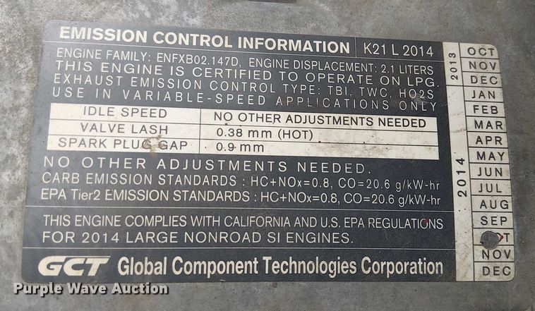 image for item EE5133 2015 UniCarriers AF50 forklift