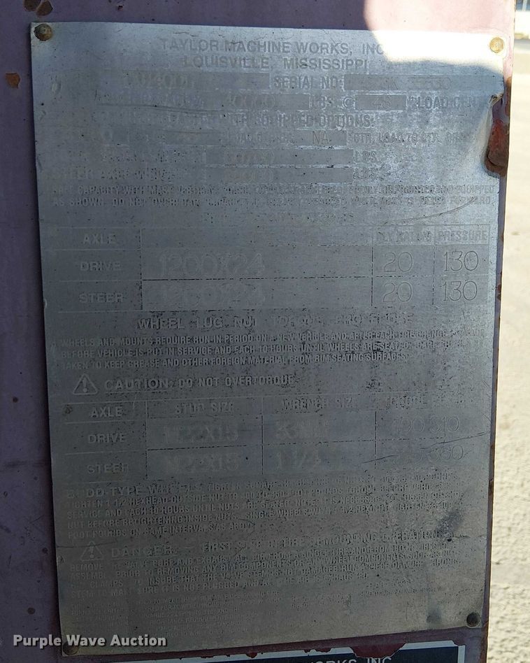 image for item EE5147 2009 Taylor TXH400L forklift