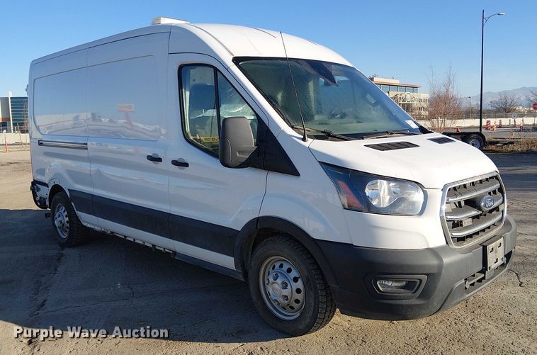 image for item EE5148 2020 Ford Transit 350 utility van