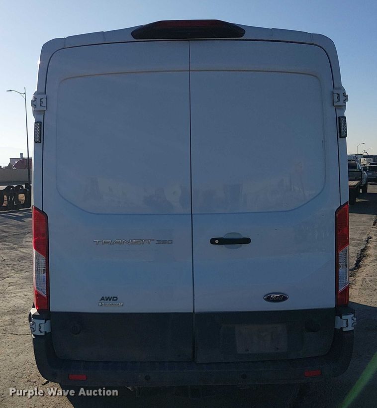 image for item EE5148 2020 Ford Transit 350 utility van