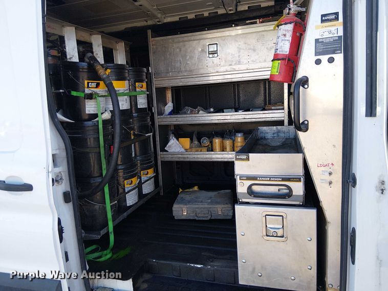 image for item EE5148 2020 Ford Transit 350 utility van