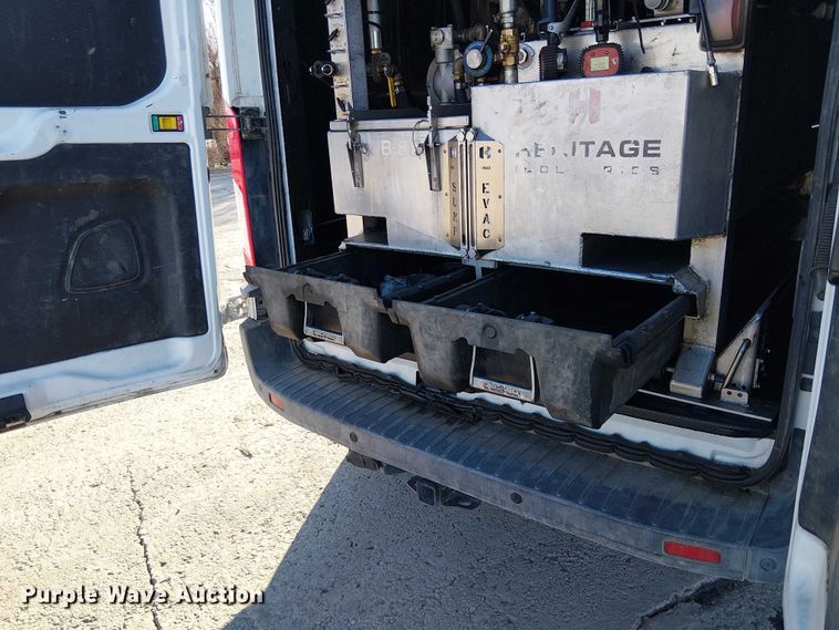 image for item EE5148 2020 Ford Transit 350 utility van