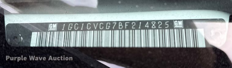 image for item EG1857 2011 Chevrolet 2500HD Crew Cab pickup truck