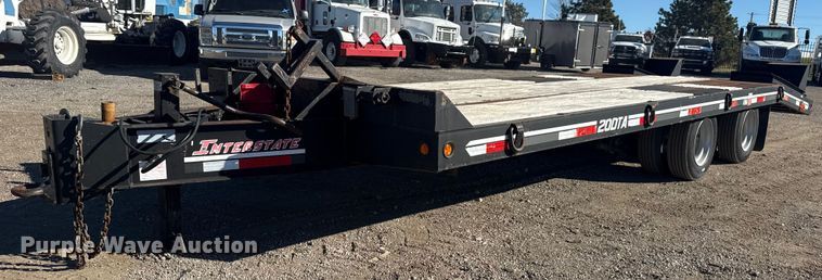 image for item EG1927 2011 Interstate Trailers 20DTA equipment trailer