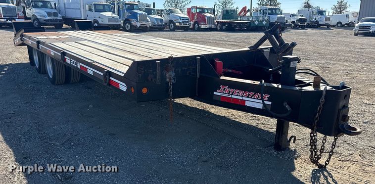 image for item EG1927 2011 Interstate Trailers 20DTA equipment trailer