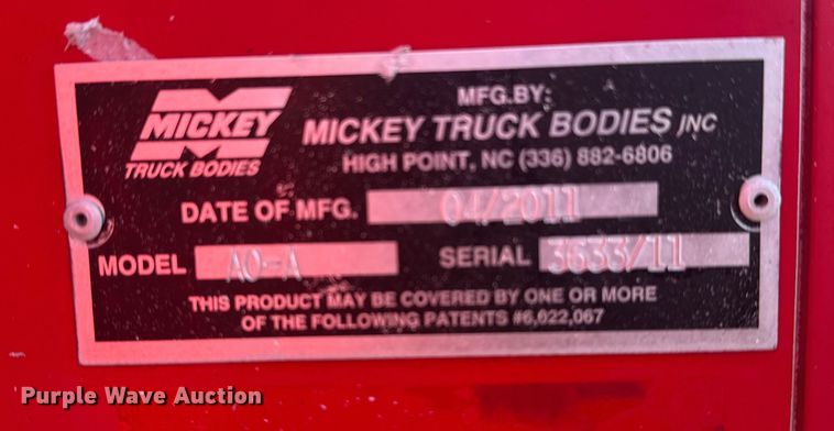 image for item EG1939 2012 Kenworth T370 delivery truck