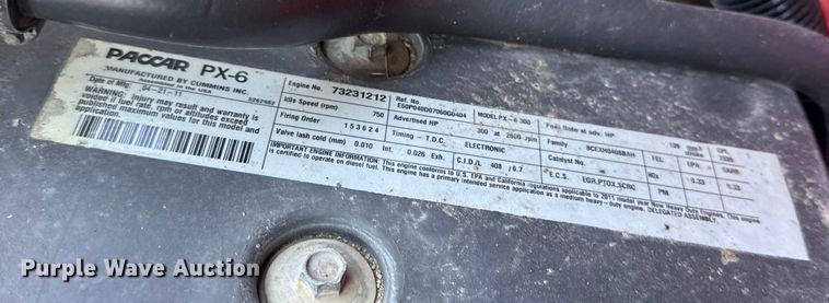 image for item EG1939 2012 Kenworth T370 delivery truck