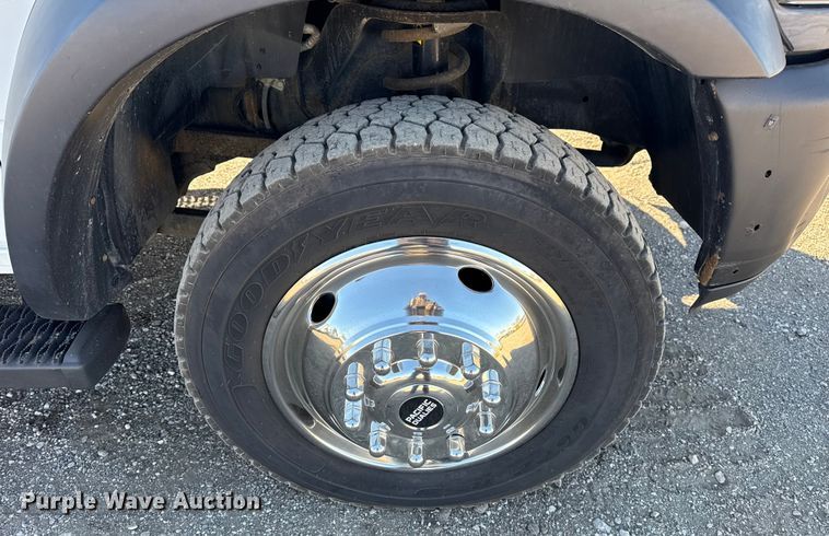 image for item EG1969 2016 Dodge Ram 4500HD Crew Cab flatbed pickup truck