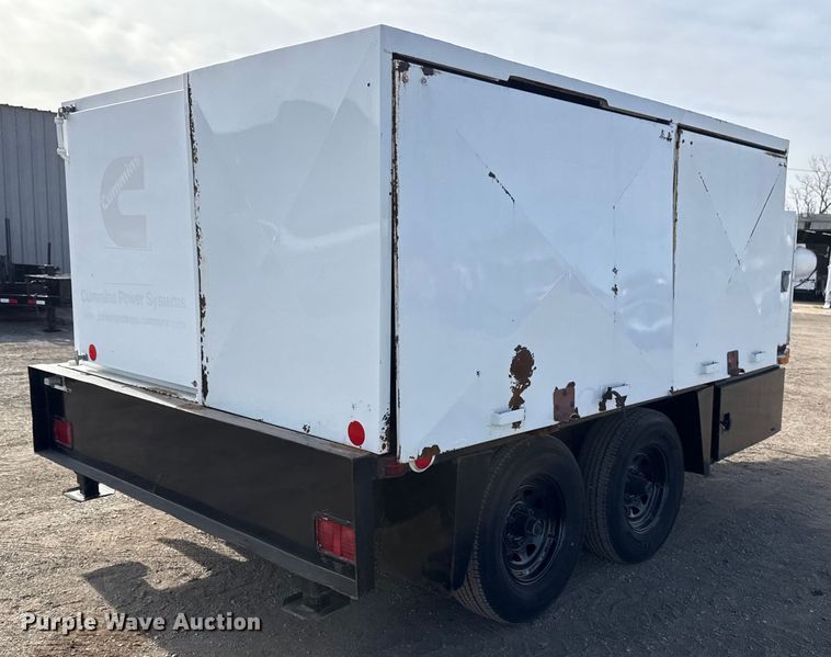 image for item EG2003 2000 Simplex Inc resistive load bank trailer