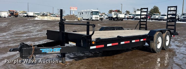 image for item EG2024 2018 Top Hat Trailers equipment trailer
