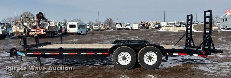 image for item EG2024 2018 Top Hat Trailers equipment trailer