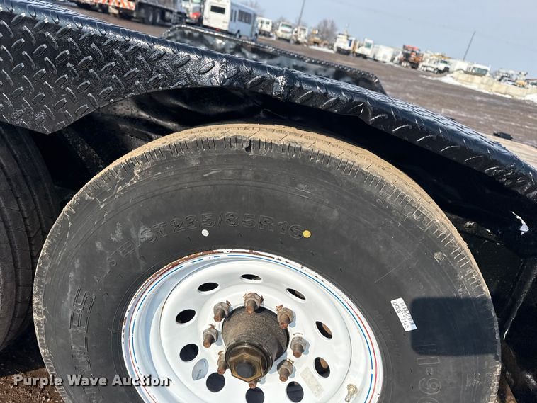 image for item EG2024 2018 Top Hat Trailers equipment trailer